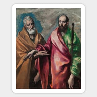 Saint Peter and Saint Paul by El Greco Magnet